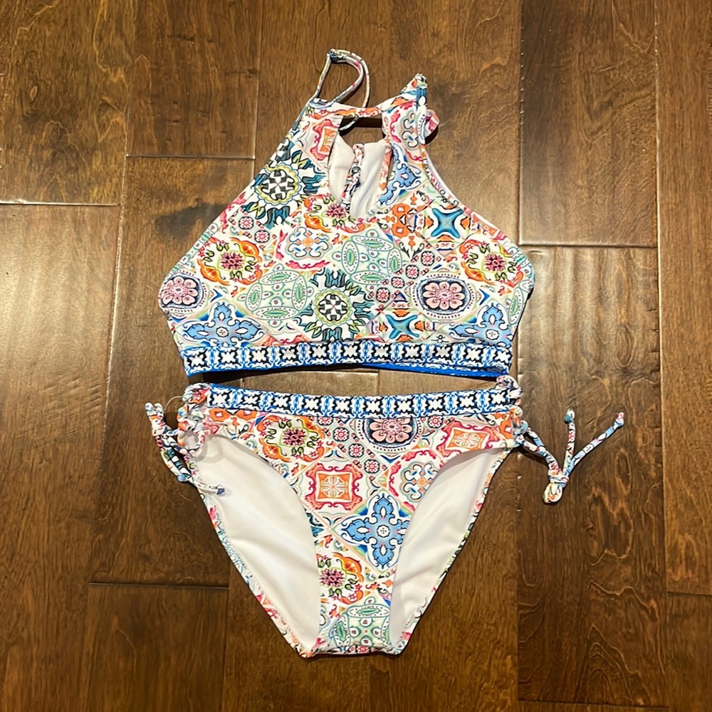 multi color/pattern bikini